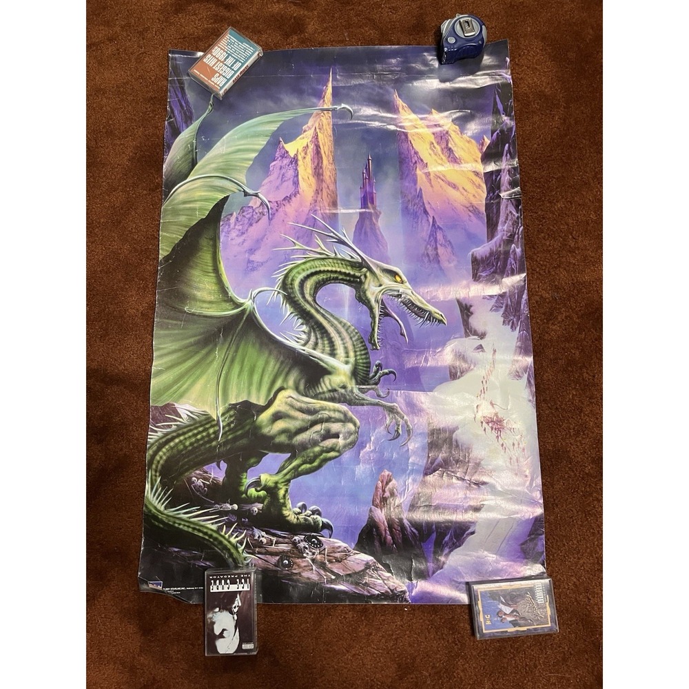 Dragon Of The North Vintage 2001 Starline Poster Original